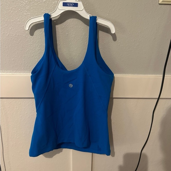 LULU LEMON BLUE ALIGN TOP - Picture 2 of 3